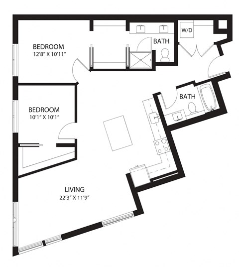 Vela Apartments E5 Floor Plan